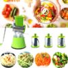 3 In 1 Vegetable Cutter Machine For Potato Onion Carrot