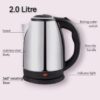 Electric Kettle Stainless Steel Body 2.0 Liter 1500 Watts