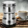 Multi Purpose Electric Coffee Grinder Automatic Coffee Spice Bean Grinder Stainless Steel