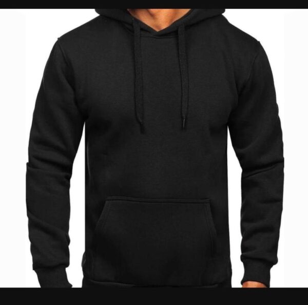 Men's Plain Fleece Hoodie