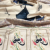 3 Pcs Women's Unstitched Dhanak Embroidered Suit