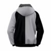 Grey Unisex Printed Hoodie 1 Pc Polyester Fleece Comfort