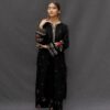 3 Pcs Women's Unstitched Dhanak Embroidered Suit